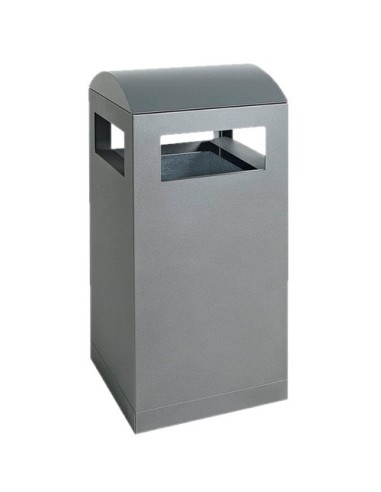 Abfalltrennung A³, anthrazitgrau/7016, verz. Innenbehälter, 90 Liter