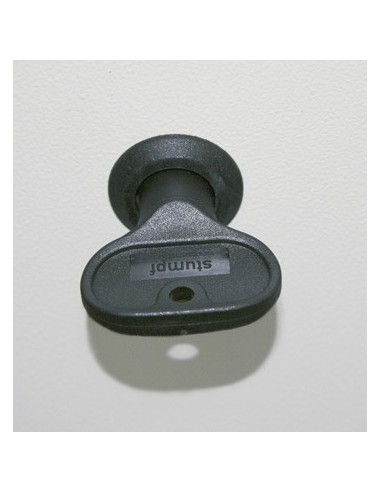 Abfalltrennung FD 45, 3-fach Station. Behälter zur Wandbefestigung, RAL 7035/ProPads, verz. Innenbehälter, 3x45 Liter