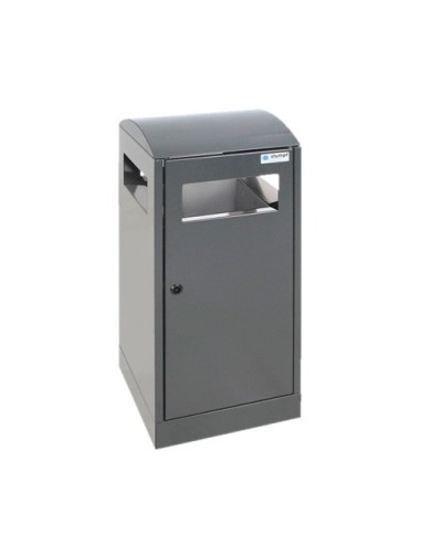 Abfalltrennung A³, anthrazitgrau/7016, verz. Innenbehälter, 40 Liter