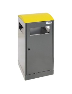 Abfalltrennung A³, anthrazitgrau/1003, verz. Innenbehälter, 40 Liter