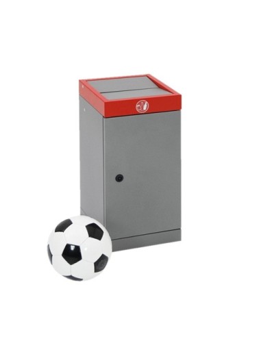 Abfalltrennung ProTec-Plus, graualu/3000, verz. Innenbehälter, 30 Liter