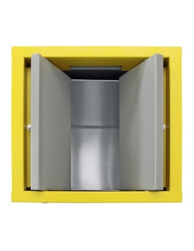 Abfalltrennung ProTec-Plus, graualu/1003, verz. Innenbehälter, 70 Liter