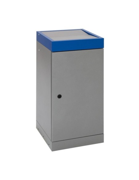 Abfalltrennung ProTec-Plus, graualu/5010, verz. Innenbehälter, 70 Liter