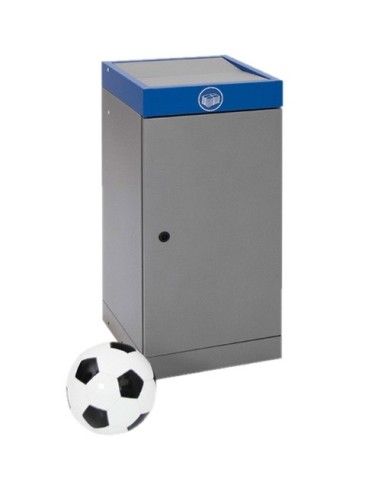 Abfalltrennung ProTec-Plus, graualu/5010, verz. Innenbehälter, 70 Liter