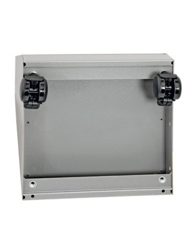 Abfalltrennung ProTec-Plus, 3-fach Station, graualu-struktur/1003, 5010, 7016, verz. Innenbehälter, 3x70 Liter