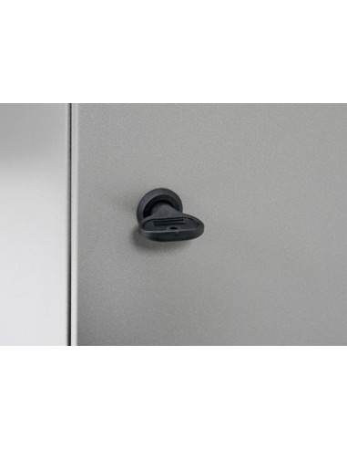 Abfalltrennung Modul-Vario 45, graualu-struktur, verz. Innenbehälter, 45 Liter