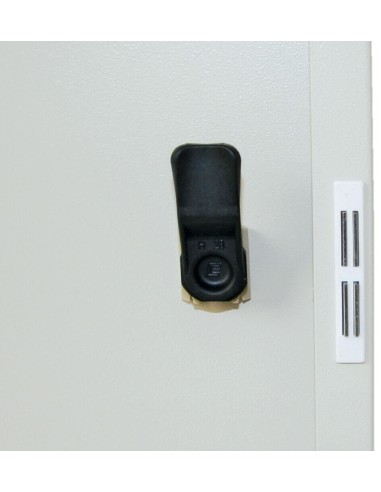 Abfalltrennung Modul-Vario 120, lichtgrau, ProSlide-System, 120 Liter, Trethebel