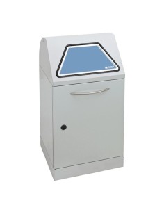 Abfalltrennung Modul-Vario 45, lichtgrau, ProSlide-System, 45 Liter