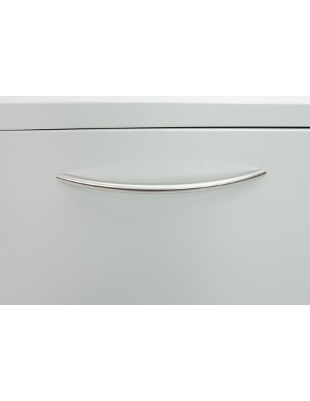 Abfalltrennung Modul-Vario 45, lichtgrau, ProSlide-System, 45 Liter