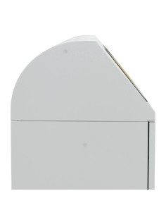 Abfalltrennung Modul-Vario 45, lichtgrau, verz. Innenbehälter, 45 Liter, Trethebel 2