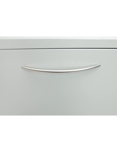 Abfalltrennung Modul-Vario 75, lichtgrau, ProSlide-System, 75 Liter, Trethebel