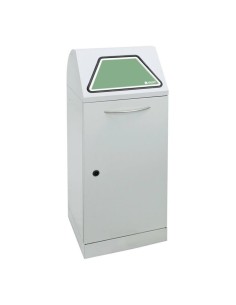 Abfalltrennung Modul-Vario 75, lichtgrau, ProSlide-System, 75 Liter