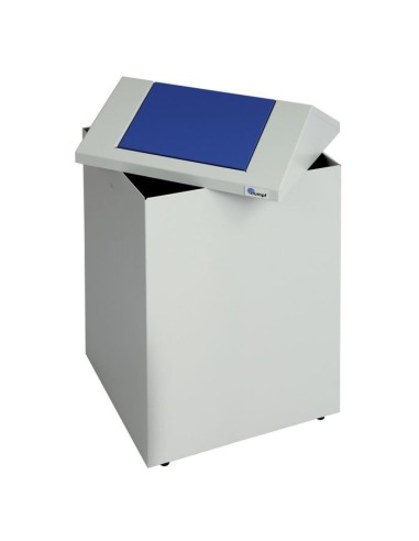 Abfalltrennung PWK, RAL 7035/5010, 45 Liter