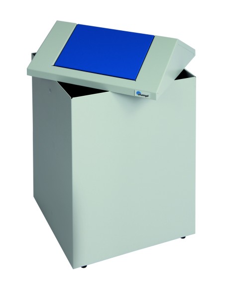 Abfalltrennung PWK, RAL 7035/5010, 45 Liter