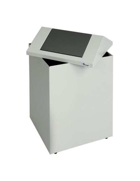 Abfalltrennung PWK, RAL 7035/7016, 45 Liter