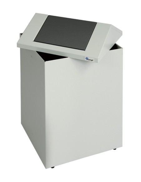 Abfalltrennung PWK, RAL 7035/7016, 45 Liter