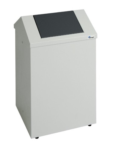 Abfalltrennung PWK, RAL 7035/7016, 45 Liter