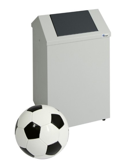 Abfalltrennung PWK, RAL 7035/7016, 45 Liter