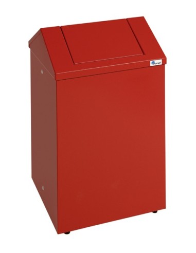 Abfalltrennung PWK, RAL 3000/3000, 45 Liter