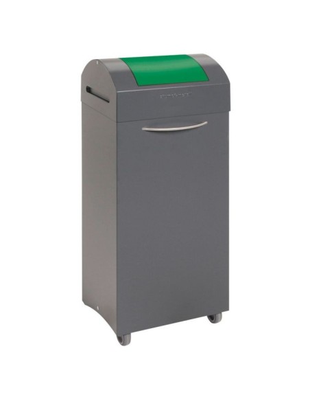 Abfalltrennung  TS 2000, stationär als auch mobil, 7016/6024. Fassungsvermögen: 75 Liter.