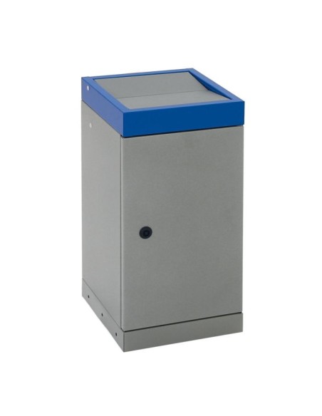 Abfalltrennung ProTec-Plus, graualu/5010, verz. Innenbehälter, 30 Liter