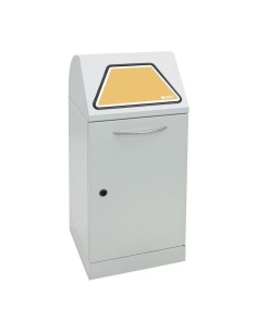 Abfalltrennung Modul-Vario 60, lichtgrau, verz. Innenbehälter, 60 Liter