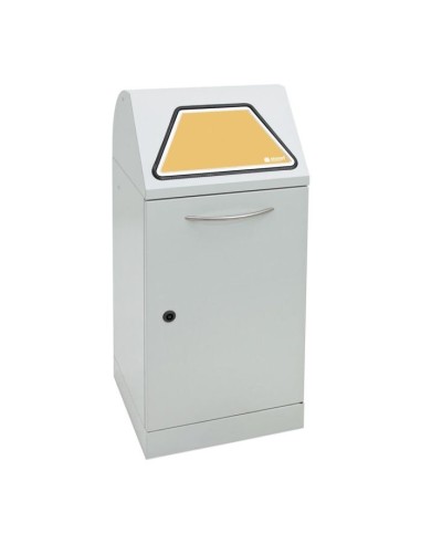 Abfalltrennung Modul-Vario 60, lichtgrau, verz. Innenbehälter, 60 Liter