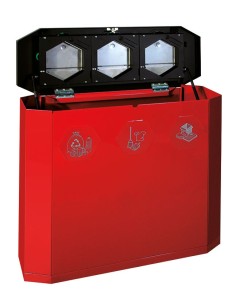 Abfalltrennung Sixco swing 3-fach 2