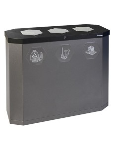 Abfalltrennung Sixco swing 3-fach