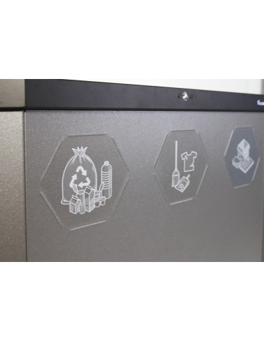 Abfalltrennung Sixco swing 3-fach