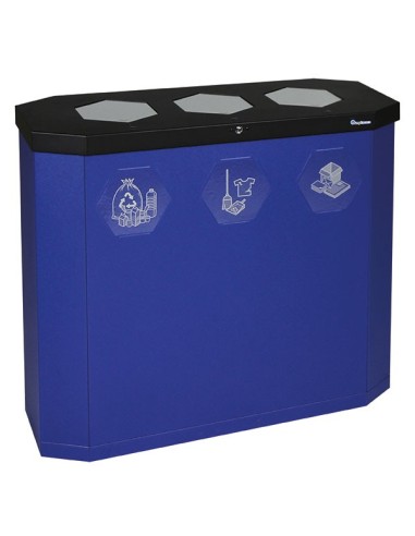 Abfalltrennung Sixco swing 3-fach