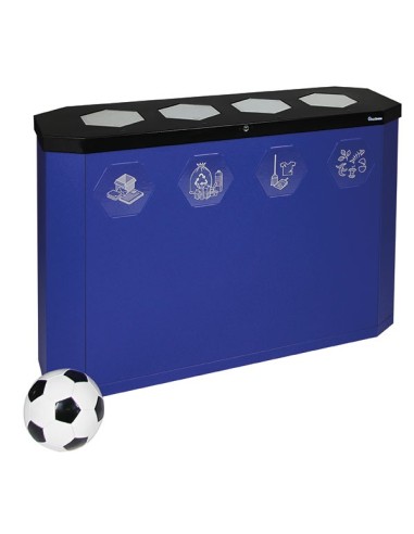 Abfalltrennung Sixco swing 4-fach