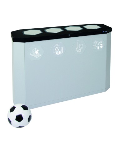 Abfalltrennung Sixco swing 4-fach