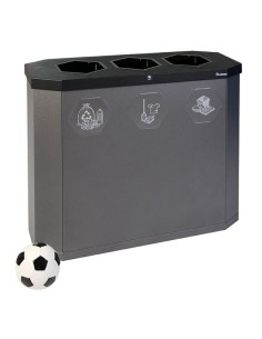 Abfalltrennung Sixco smart  3-fach 2