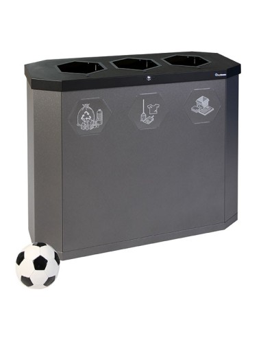 Abfalltrennung Sixco smart  3-fach