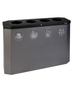 Abfalltrennung Sixco smart  4-fach