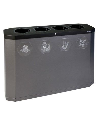 Abfalltrennung Sixco smart  4-fach