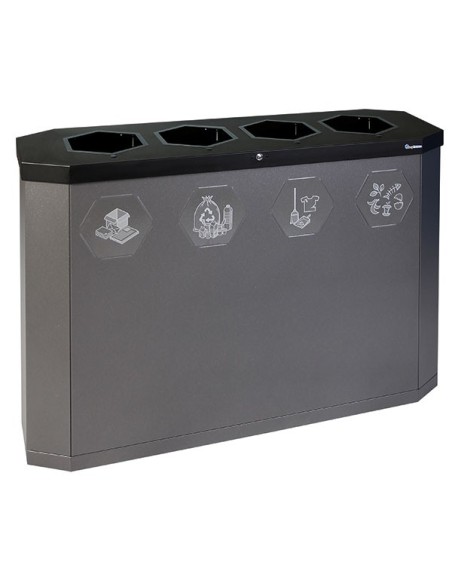 Abfalltrennung Sixco smart  4-fach