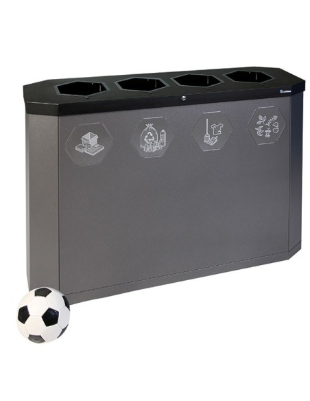 Abfalltrennung Sixco smart  4-fach