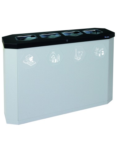 Abfalltrennung Sixco smart  4-fach