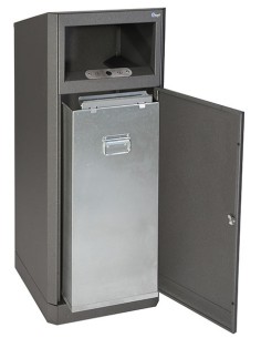 Abfallsammler für Aussenbereiche, 80 Liter