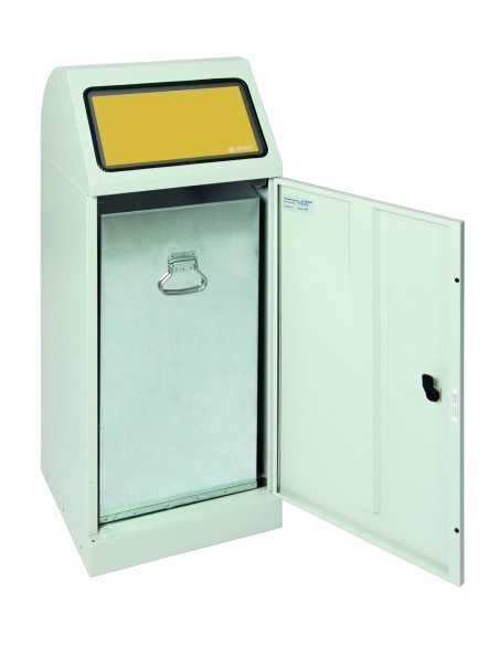 Abfallbehälter Flex M, Stahleinsatz,70 l