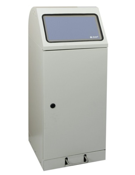 Abfallbehälter Flex M, Tütenhalterung, 70 l, Fusshebel