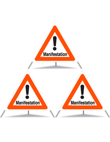TRIOPAN Faltsignal 90 Tagesleuchtend mit Etui (3x Manifestation)