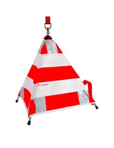 Warnsignal mit Reflexeinsätzen