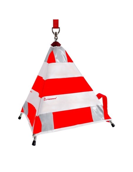 Warnsignal mit Reflexeinsätzen