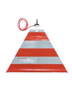 Warnsignal dreieckig flach R2 Retro-reflektierend