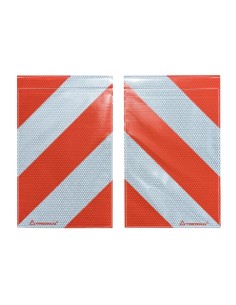 Markierungsfahne stark reflektierend mit Flach-Alu R2 Retro-reflektierend 25x40cm ( Paar ) 2