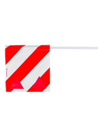 Fanion mit Reflexeinsätzen waagrecht