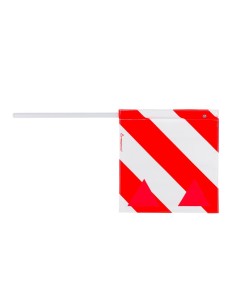 Fanion mit Reflexeinsätzen waagrecht 2